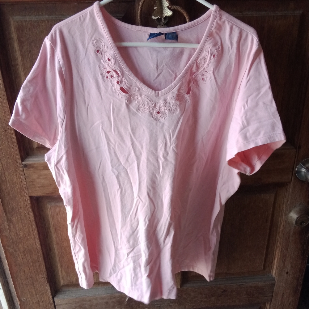 Basic Editions Pink women's shirt